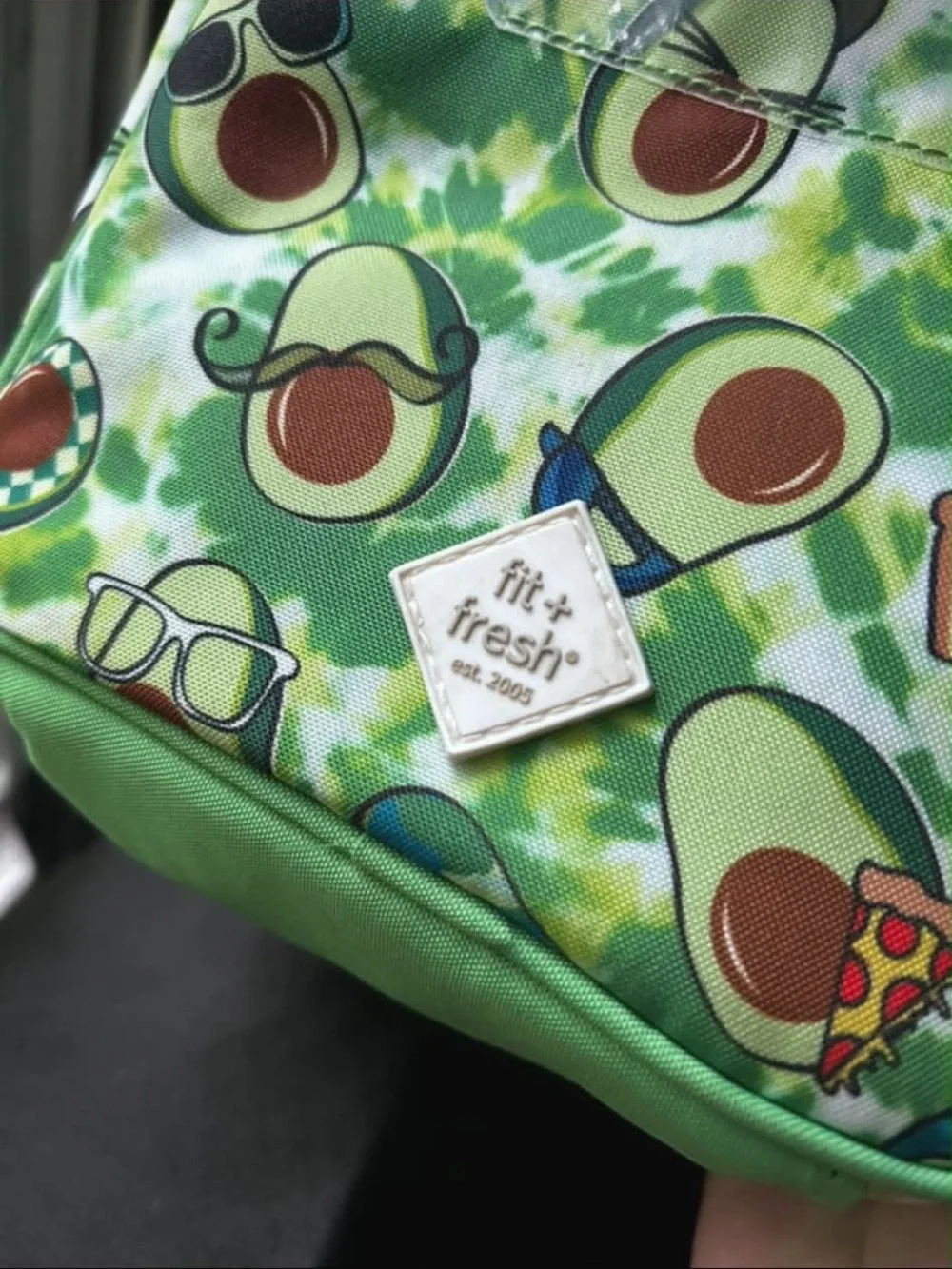 Fir & FreshKids Avocado Lunch Bag in Green